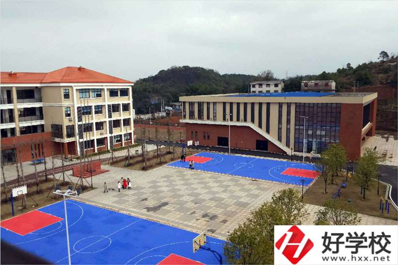 株洲市特殊教育學(xué)?；@球場(chǎng)