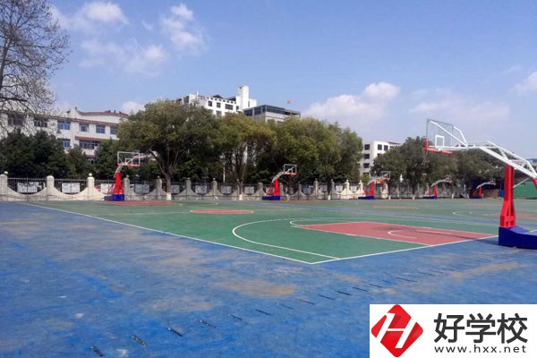 東安縣職業(yè)中專學(xué)?；@球場