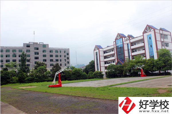 城步苗族自治縣職業(yè)中專學(xué)?；@球場(chǎng)