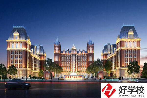 湖南電子科技職業(yè)學院(中職部)大門